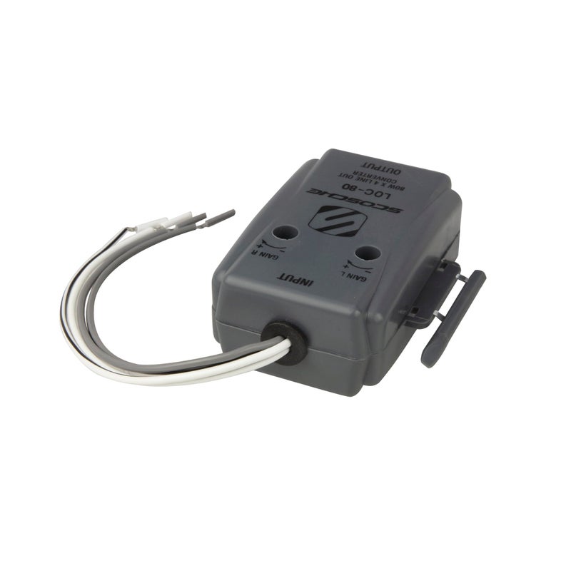 Scosche LOC80 Line Output Converter - 2 Channel High/Low RCA Converter Car Audio - Ideal for Subwoofer Amp - Line Level Converter for Car Stereo Amplifier - Easy Installation - Quality Sound - Image 4