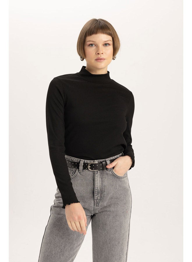 DeFacto Woman Maternity Wear Regular Fit Knitted Tops Long Sleeve  - Image 2