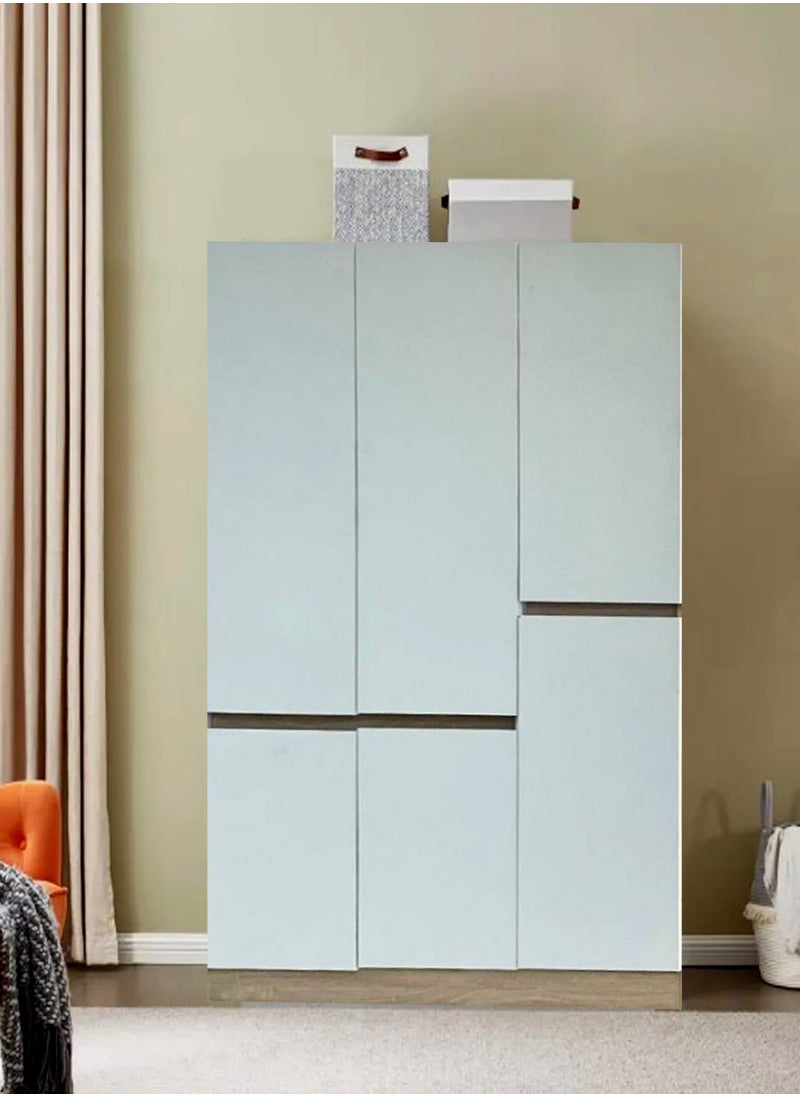 Living Wooden Four Door Wardrobe 120*50*190 CM  - Image 5