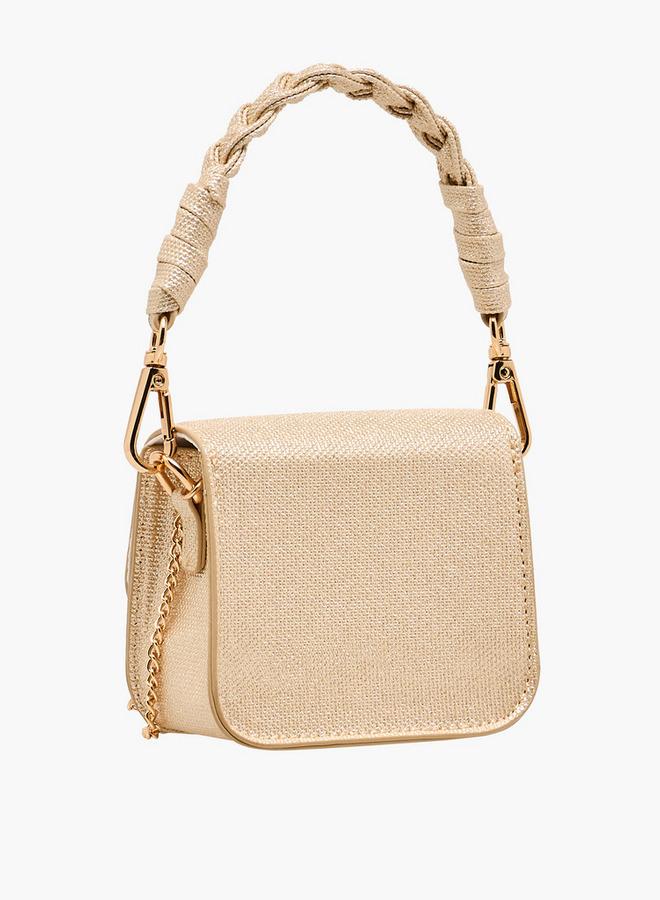 فلورا بيلا من شو إكسبرس حقيبة فلورا بيلا كروس بودي مزينة بفراشة بحزام سلسلة مجموعة رمضان - Image 4