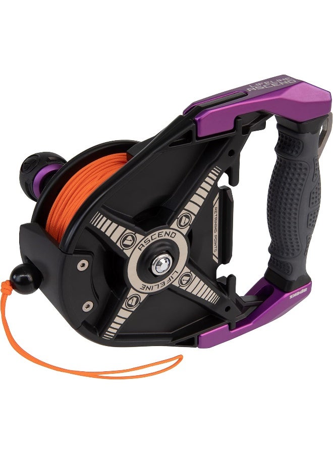 Apeks Ascend 30m Reel Safety Lead (Purple) - Image 2