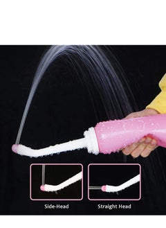 KASTWAVE Portable Travel Bidet 500ml/17oz Portable Bidet for Toilet Handheld Postpartum Perineal Cleansing Childbirth Cleaner - for Outdoor, Camping, Travling, Personal Hygiene for Women (Pink)  - Image 4
