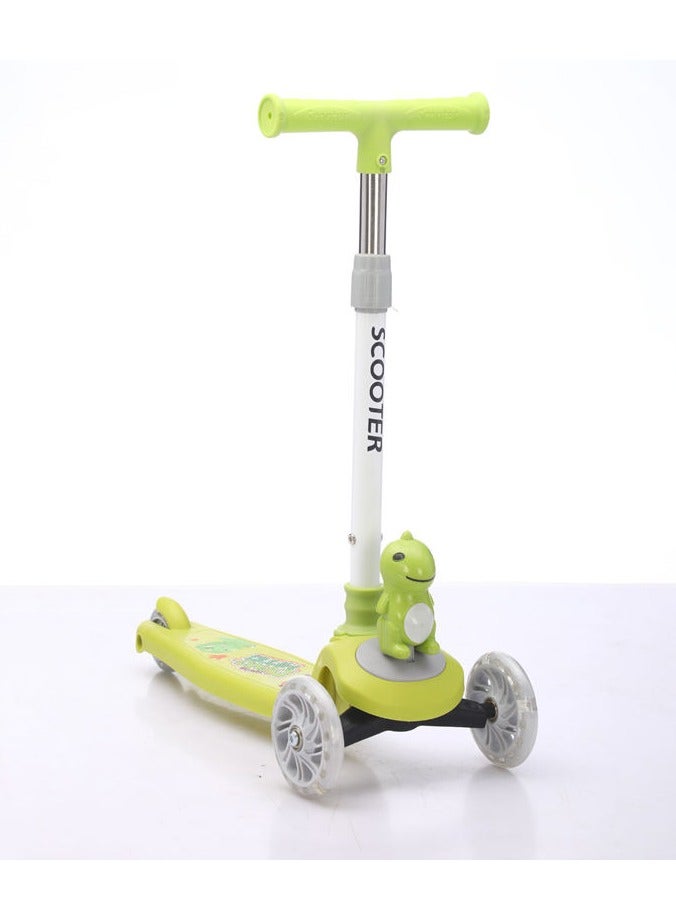 Scooter  Kids 3-Wheel Dinosaur Scooter with LED Wheels – Adjustable & Safe Ride for Toddlers and Children - Image 2