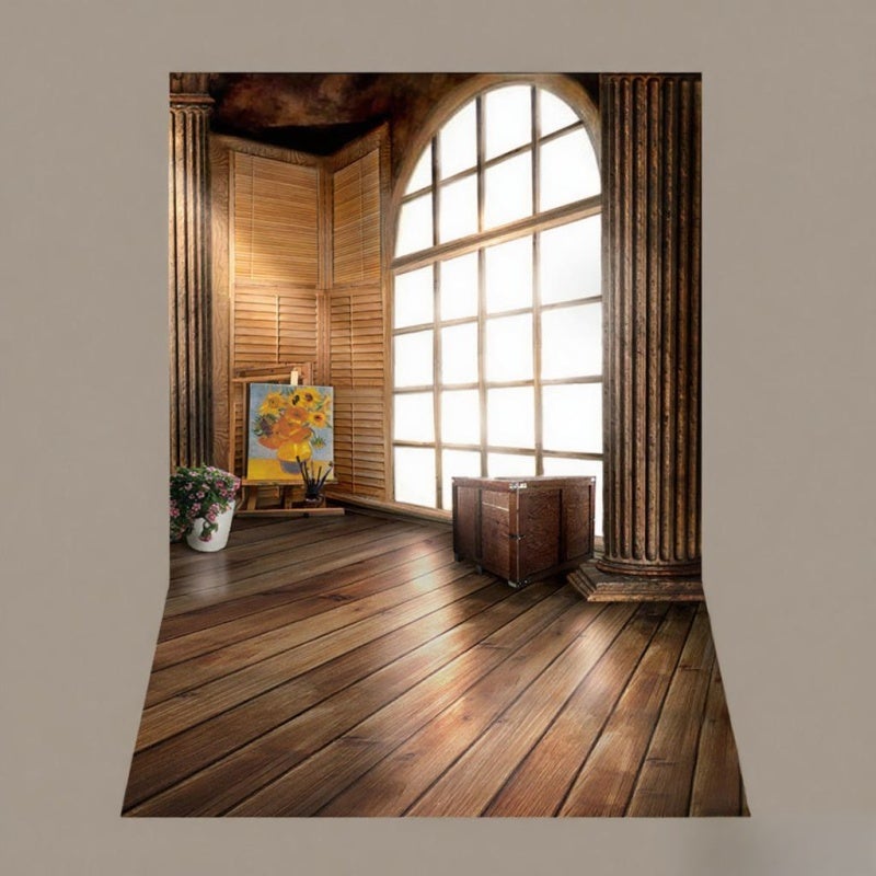 Palace Photography Background 2.1*1.5m (5*7ft) Digital Printed High Definition Backdrop - Seamless Non-Glare Lightweight Boy Photography Background for Children Figure Photography Party Decoration - Image 1