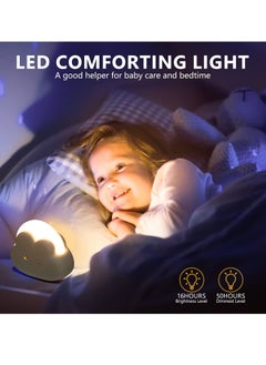 MIXDE Nursery Cloud Kids Night Light With 2-Color Dimmable, Usb Rechargeable, Portable, Led With Silicone Detachable Lanyard, Camping Lamp, Pink  - Image 3