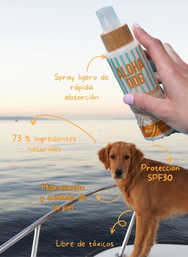 Masco Beauty Natural Sunscreen for Dogs - SPF30 - Made in Spain - Image 4