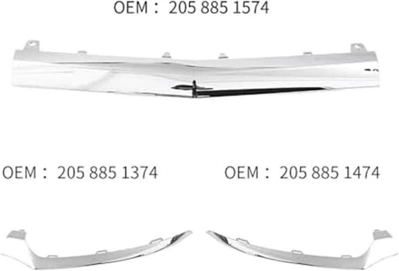 Wivplex Front Bumper Splitter for Benz C Class W205 - Image 4