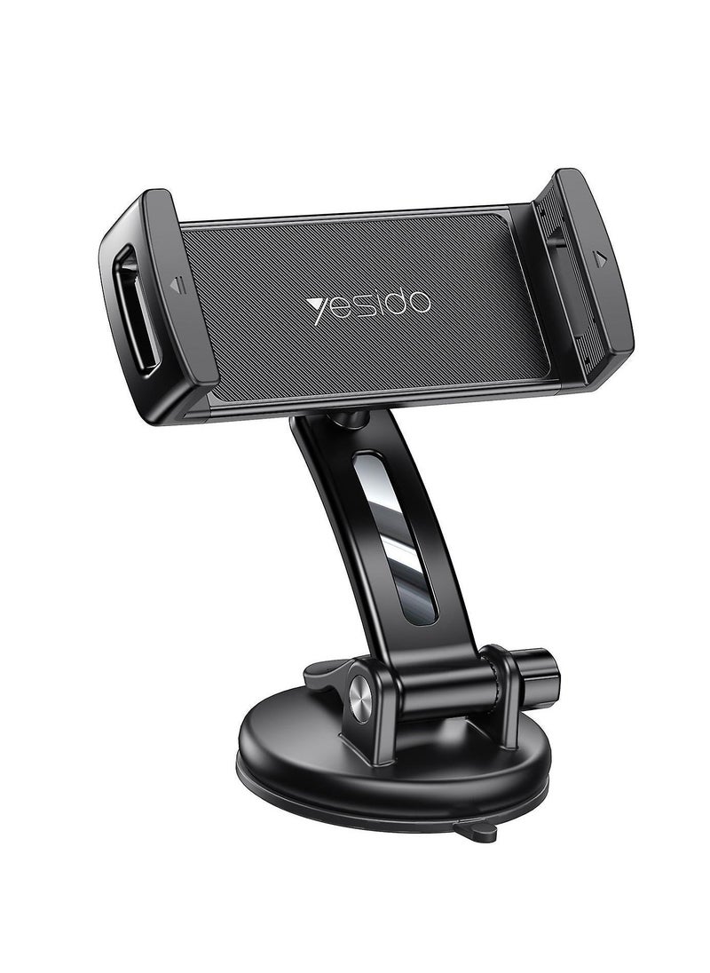 Yesido C171 Suction Cup Mount Car Holder Dashboard Bracket For Phone And Tablet 4.7-12 Inch - Image 5
