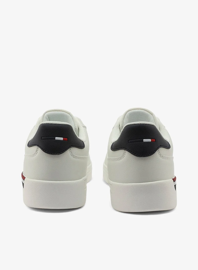 U.S. Polo Assn. white Men's White Classic Low-Top Sneakers,Lightweight Casual Shoes for Everyday Style for Men | Best Price UAE