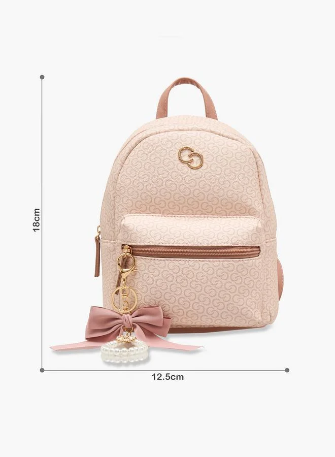 Celeste Backpack With Charm Detail