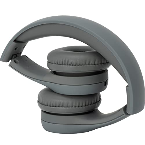 Snug Play+ Kids Headphones – Volume Limited 93dB for Safe Listening – Foldable, Durable Headphones for Toddlers, Boys & Girls – Tangle-Free Cord – Ideal for Travel, School, Tablets - Grey - Image 3