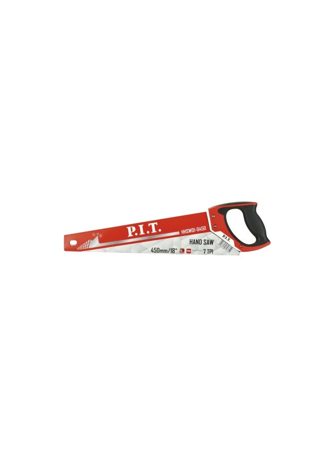 PIT Hand Saw 450 mm Rubber hand - Image 1