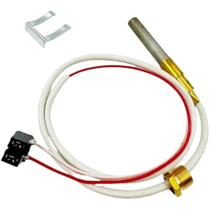 LP THERMOPILE SENSOR PILOT BURNER KIT FIT FOR RHEEM/RUUD/RICHMOND WATER HEATERS SP20824 SP20754 SP21058 SP20800 SP21096 SP20739,OVER 750MV - Image 1