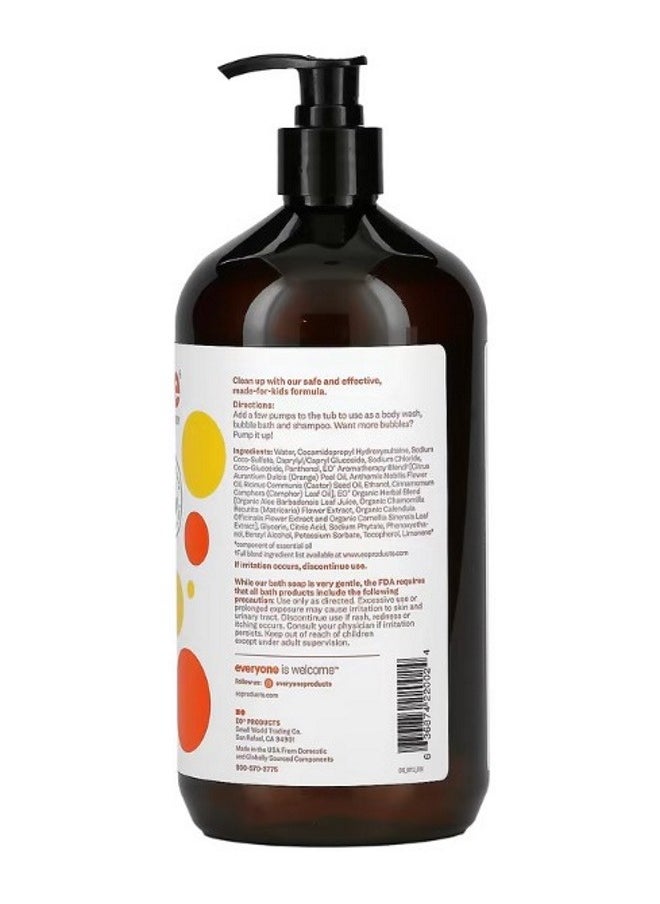Everyone 3 in 1 Kids Soap Orange Squeeze 32 fl oz 946 ml  - Image 2