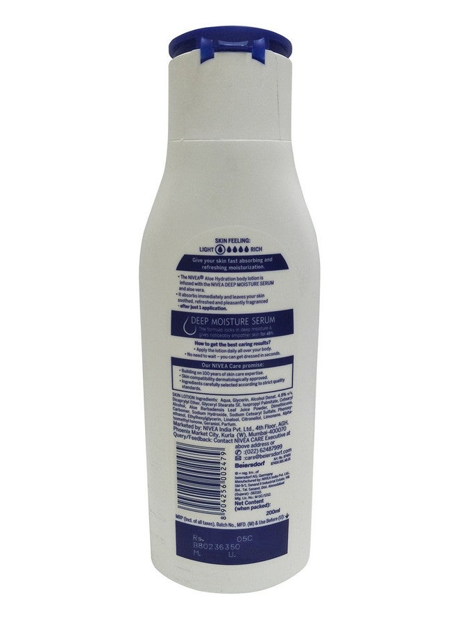نيفيا لوشن للجسم بالصبار وترطيب زجاجة 200 مل - Image 2