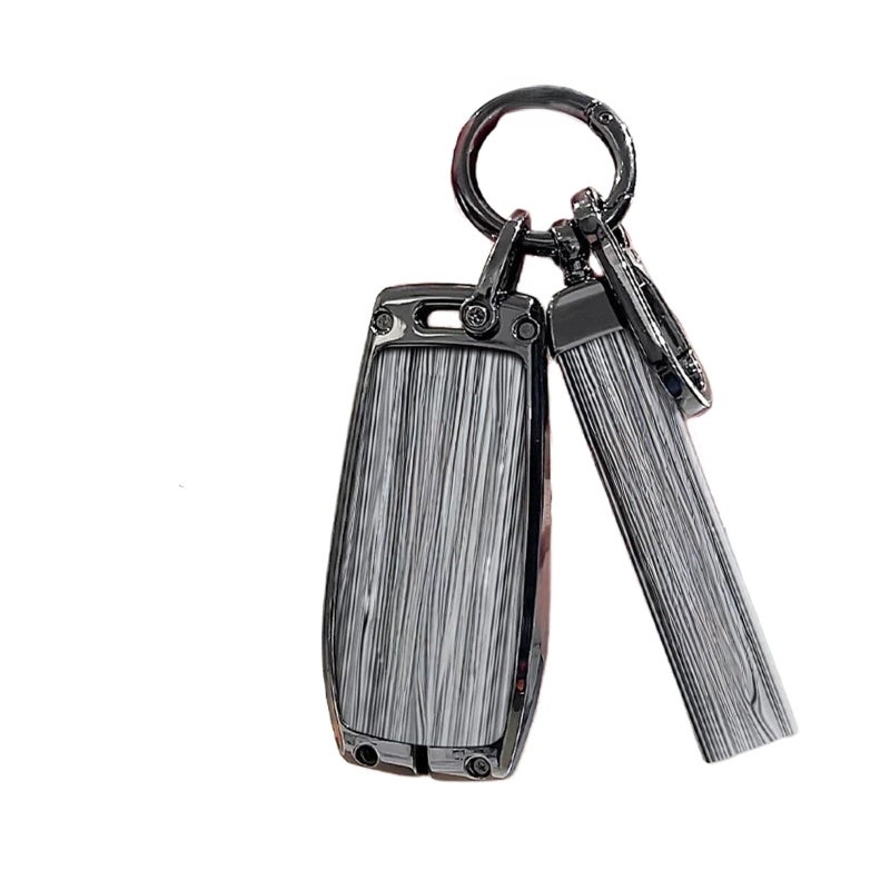 E Gray Keyring Car Smart Key Fob Case Cover Compatible For A C E S G Class GLC CLE CLA GLB GLS - Image 2