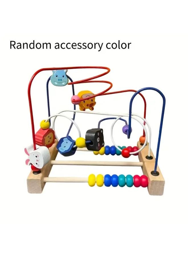 حيوانات ذكية خرز دوار لعبة تعليمية مبكرة للأطفال والرضع - Image 1