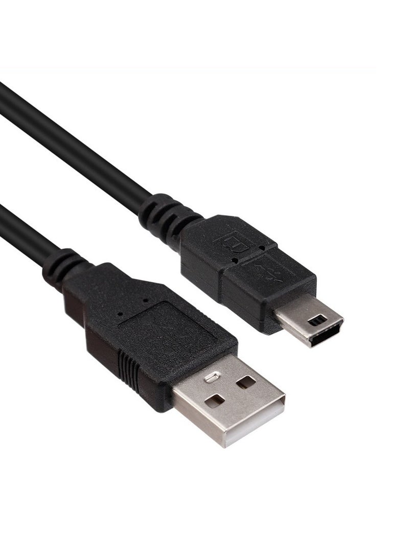 1.8M PS3 Controller Charger Cable Mini USB Charging Cable for  Game Controller - Image 2