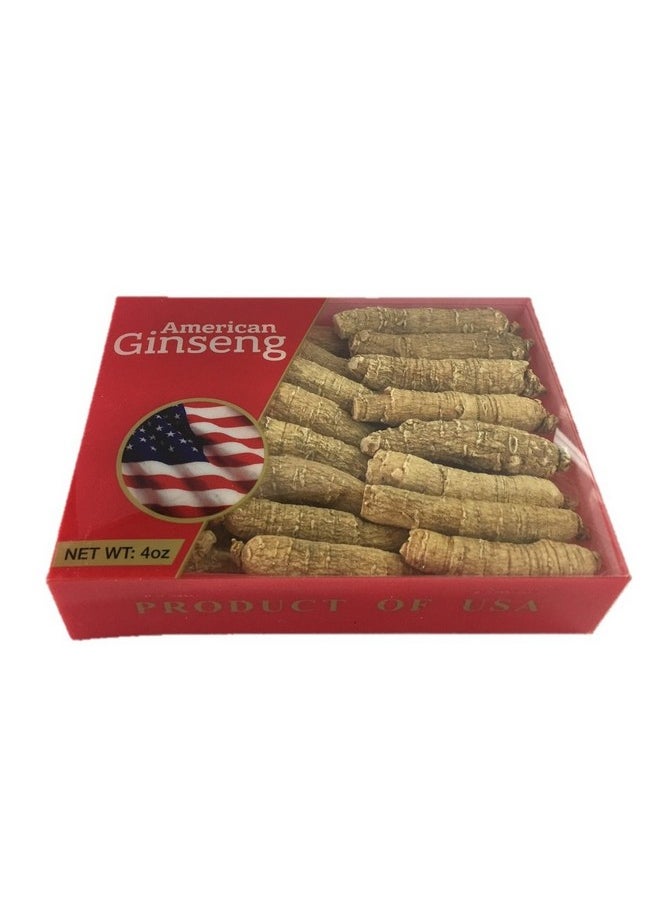 New Green Nutrition Hand Selected A Grade American Ginseng Medium Thin Short Size (4 Oz. Box)  - Image 3