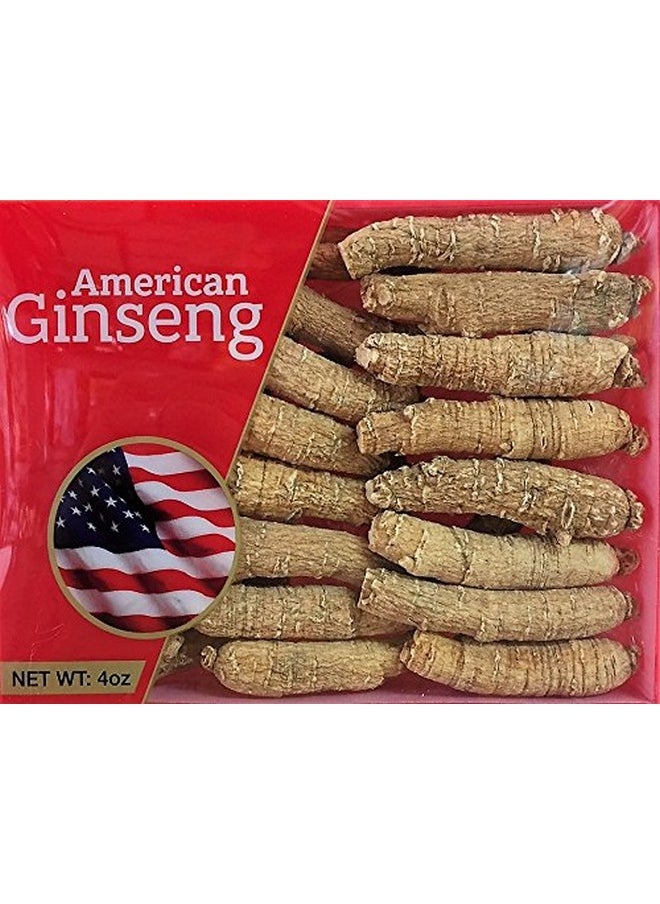 New Green Nutrition Hand Selected A Grade American Ginseng Medium Thin Short Size (4 Oz. Box)  - Image 2