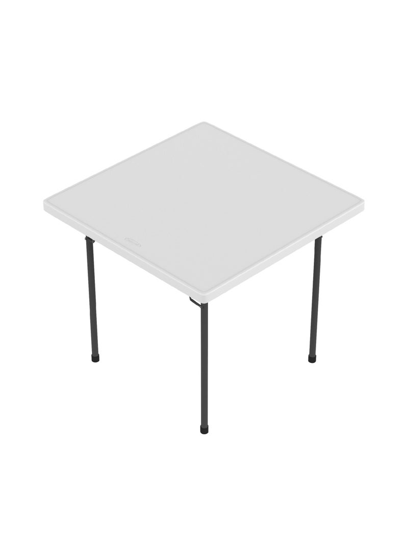 Cosmoplast Square Folding Table With Steel Legs - Image 2