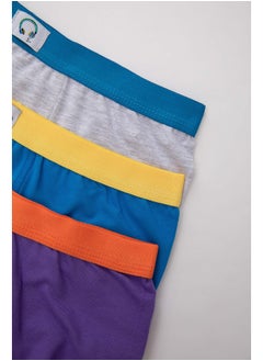 DeFacto Boy Regular Fit Underwear Knitted Boxer - 3 Pack  - Image 5