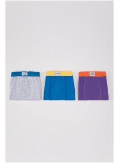 DeFacto Boy Regular Fit Underwear Knitted Boxer - 3 Pack  - Image 2