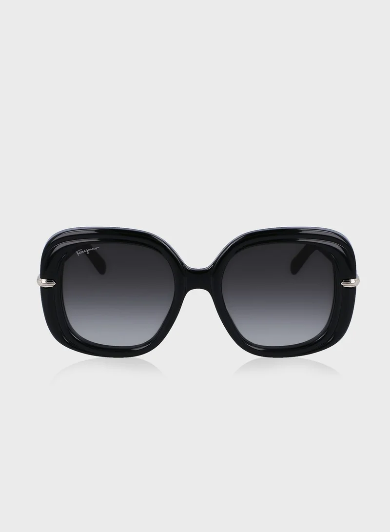 Salvatore Ferragamo Rectangle Sunglasses