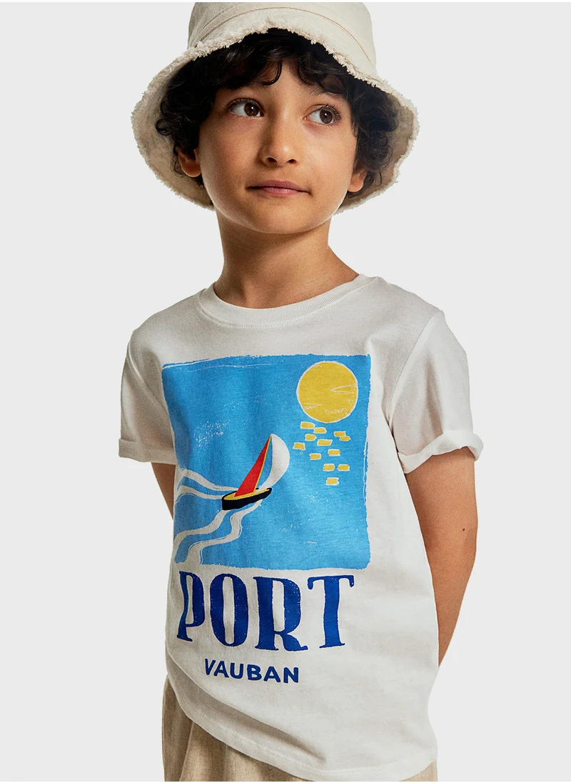 H&M Kids Printed T- Shirt