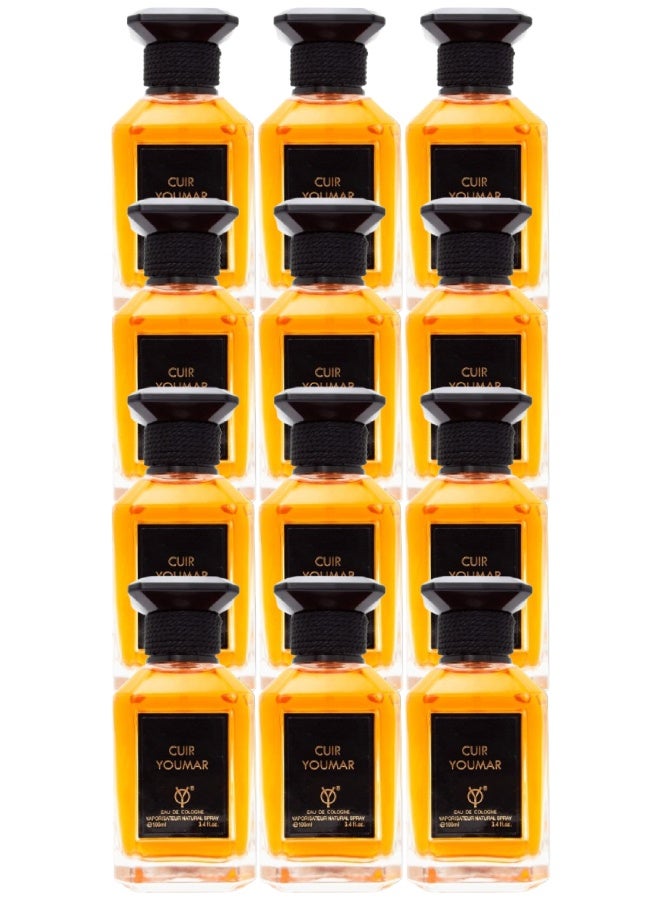 يومار 12 قطع عطر يومار كوير بلوقا رقم 070075 100مل - Image 1