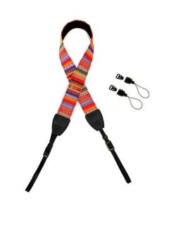 Excefore Camera Neck Shoulder Strap, Rainbow Neck Shoulder Strap with Quick Release Buckles, Suitable for DSLR SLR Camera  - Image 4