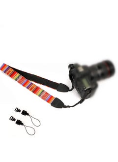 Excefore Camera Neck Shoulder Strap, Rainbow Neck Shoulder Strap with Quick Release Buckles, Suitable for DSLR SLR Camera  - Image 5