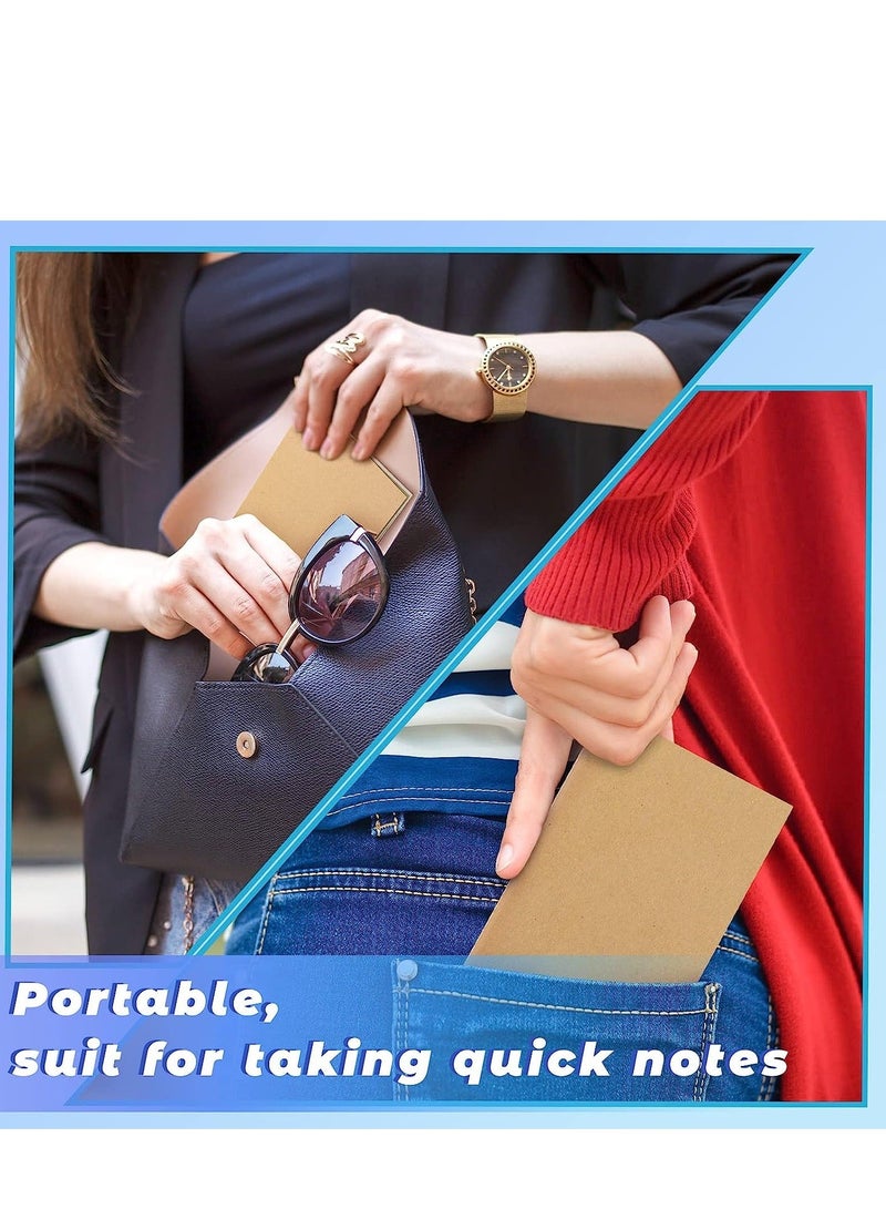 20 Pack Mini Small Notebooks Set Bulk Tiny Pocket Lined Notebooks Mini Memo Notepads Journals for Kids Classroom Teacher Writing Little Paper Subject Notebooks 30 Sheets/60 s - Image 3