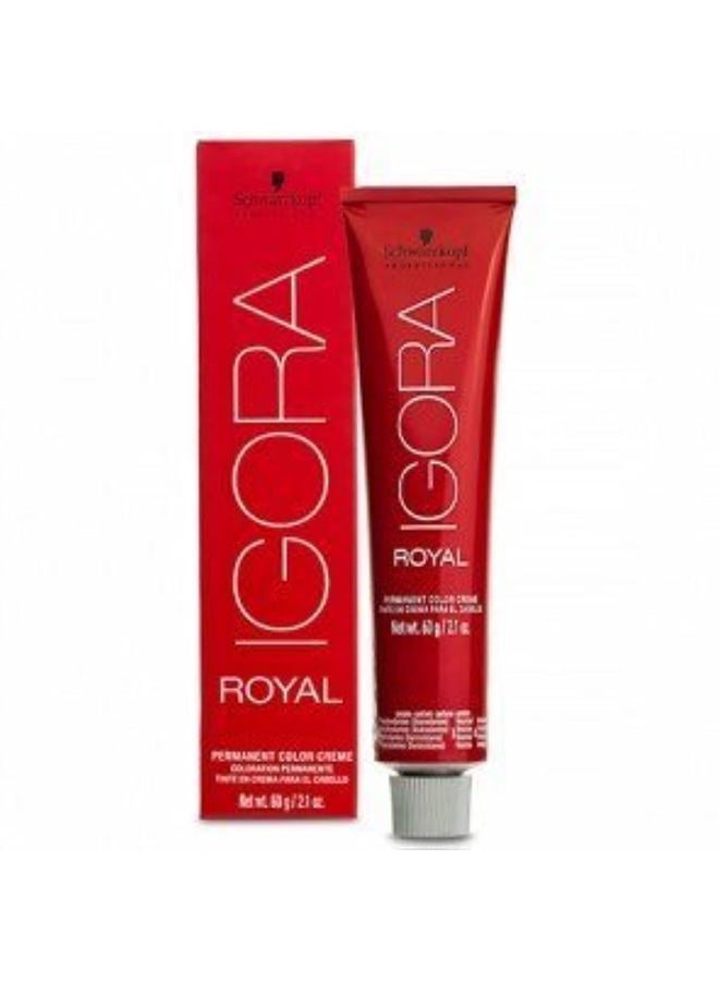 Schwarzkopf Professional شوارزكوف إيغورا رويال كريم لون دائم (4-0 بني متوسط) - Image 1