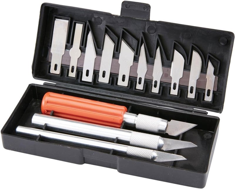 gardner Gordon 13 Piece Precision Knife Set for 3D Printing Hobbies & Crafts with Case - Image 1