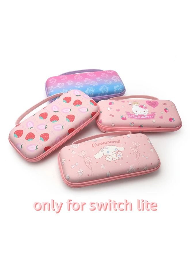 Kuromi Big Head Cute Carrying Case Hard Portable Travel for Switch Lite Models - Image 1