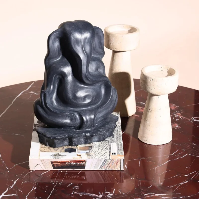 Muun Home MUUN HOME Ganesha Abstract Sculpture by Divyendu Anand - Handcrafted Idol for Home and Office Decor