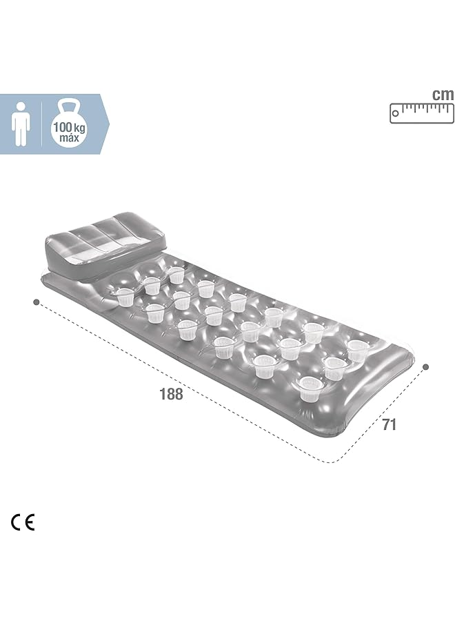 INTEX 18 Pockets Suntanner Air Mattress - Image 4