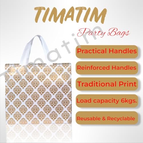 Timatim Return Gift Bags| Carry Bag for Gifting | Non-Woven Reusable Eco-Friendly Party Return Gifting Shopping Bags - Image 3