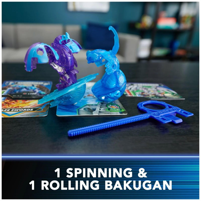 BAKUGAN Bakugan 3.0 Third Generation 2023 Expert Pack Special Attack Dragonoid vs Hammerhead  - Image 2