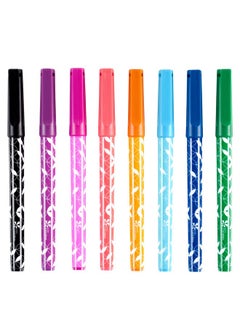 Erin Condren Classic Fine Tip Wet Erase Markers 8-Pack. 0.5Mm Fine Point Tip Perfect For Writing On Whiteboards And Overhead Projectors. 8 Bold And Rich Colors  - Image 2