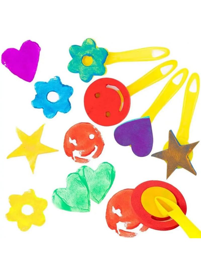 general 61-Piece Children's Painting Sponge Brush Set - Image 5