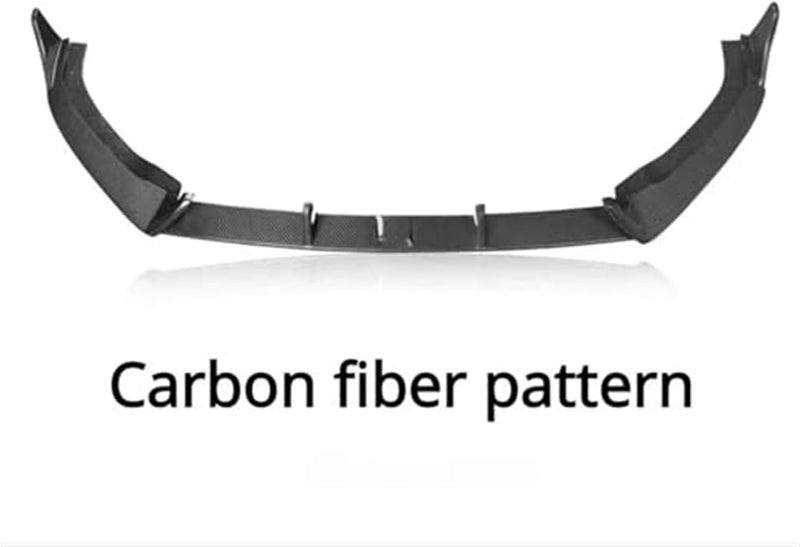 QASULER Front Lip Bumper Spoiler for VW Golf 8 GTI R - Image 2