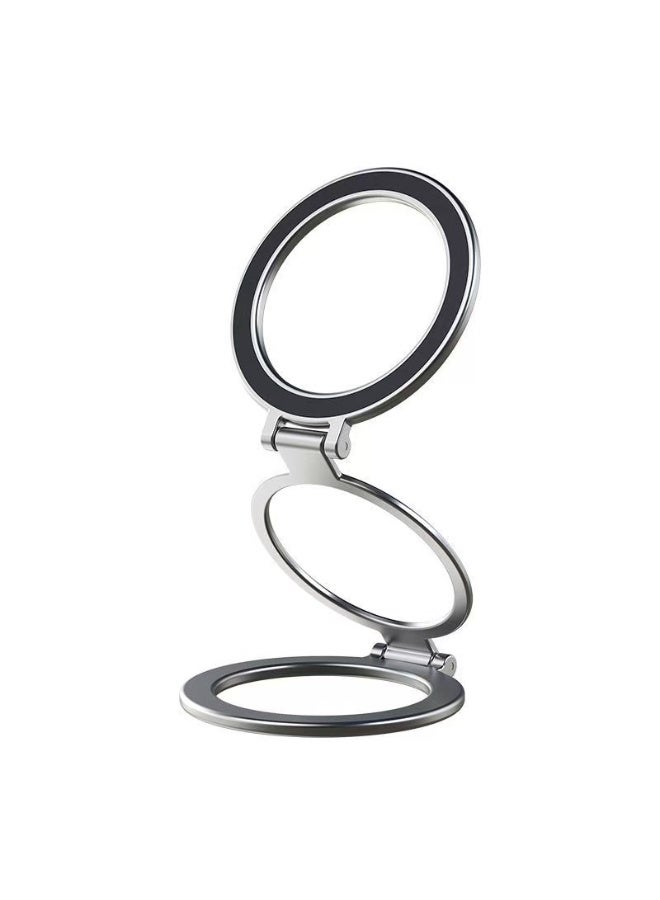 3-in-1 Double Sided Foldable Magnetic Phone Holder, Universal Magnetic Stand for iPhone, Samsung & All iOS/Android Devices | MagSafe Compatible Phone Ring Holder & Desktop Stand Accessories - Image 5