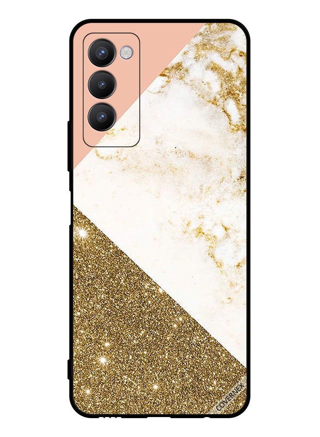 Covernex Protective Case Cover For Tecno Camon 18 P Glitter And Marble Patterns - Image 1