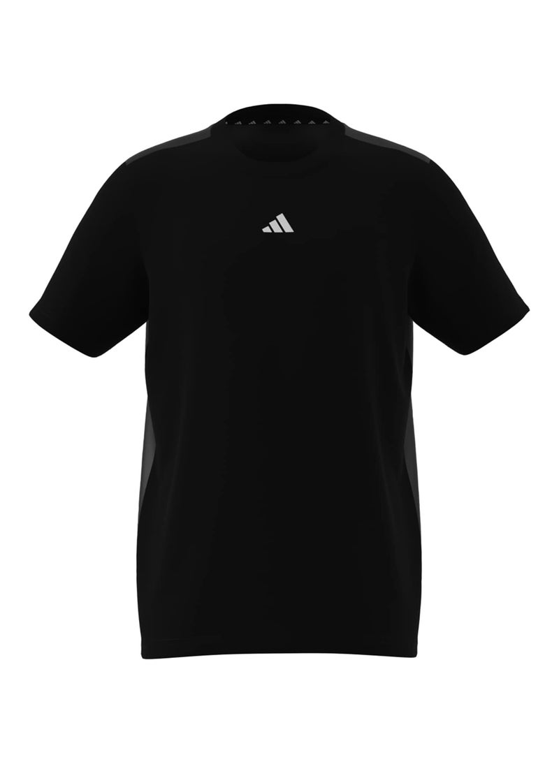Adidas Train Essentials Logo Regular Fit T-Shirt Junior - Image 5
