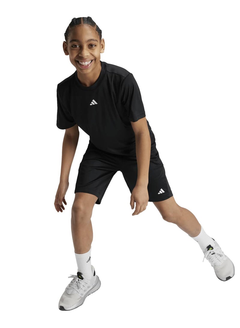 Adidas Train Essentials Logo Regular Fit T-Shirt Junior - Image 2
