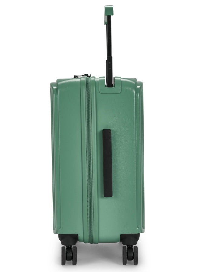 LIMRA Travel Bag From Limra Made Of PC Cabin Carry Check-In Luggage Trolley Size 20 inch Color Green - Image 2