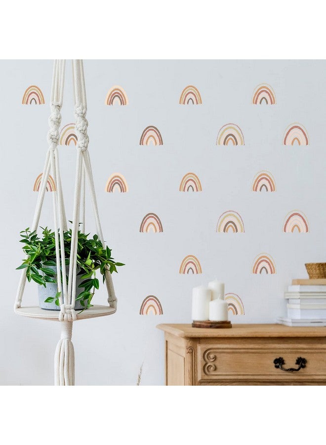 FUNLIFE 72 Pcs Small Boho Rainbow Wall Decals Peel And Stick Self Adhesive Colorful Rainbow Wall Sticker For Girls Bedroom Decor Kids Nursery Room Decoration 2.56" X 2.17" - Image 4