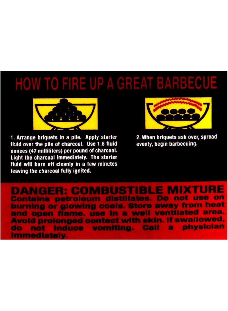 جريل تايم ولاعة فحم جريل تايم 32 أونصة/946 مل - Image 3